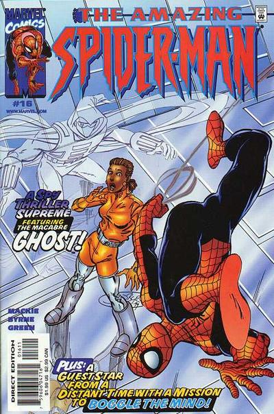 Cover for The Amazing Spider-Man (Marvel, 1999 series) #16 [Direct Edition]