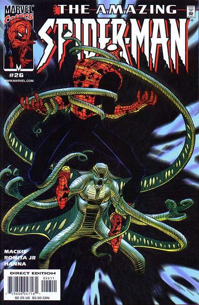 Cover for The Amazing Spider-Man (Marvel, 1999 series) #26 [Direct Edition]