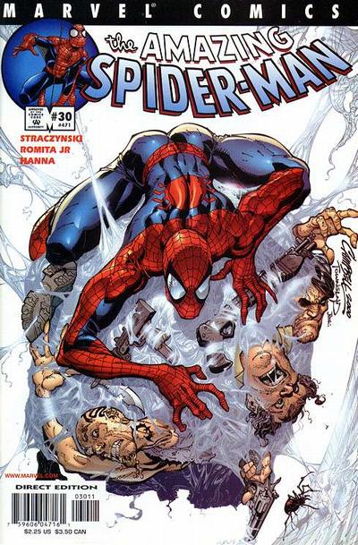 Cover for The Amazing Spider-Man (Marvel, 1999 series) #30 (471) [Direct Edition]