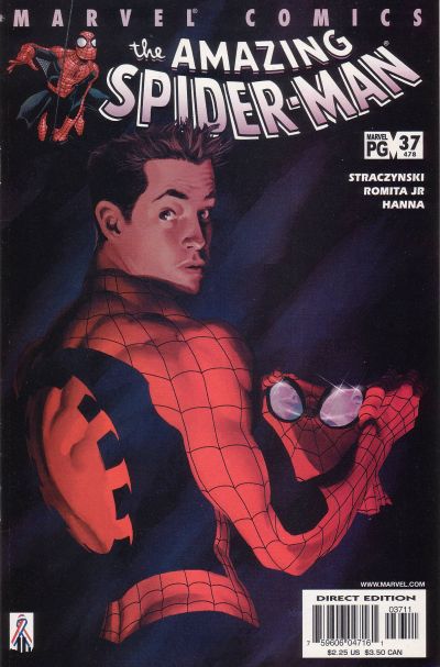 Cover for The Amazing Spider-Man (Marvel, 1999 series) #37 (478) [Direct Edition]