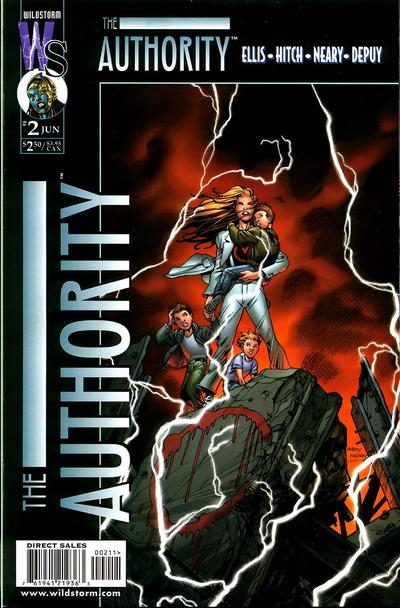 Cover for The Authority (DC, 1999 series) #2
