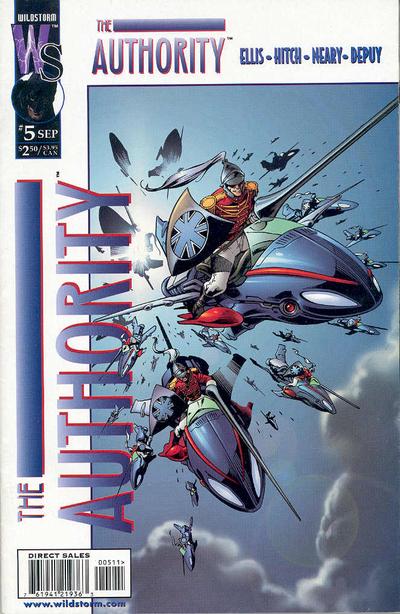 Cover for The Authority (DC, 1999 series) #5