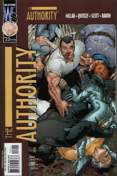 Cover for The Authority (DC, 1999 series) #22