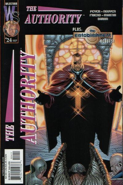Cover for The Authority (DC, 1999 series) #24