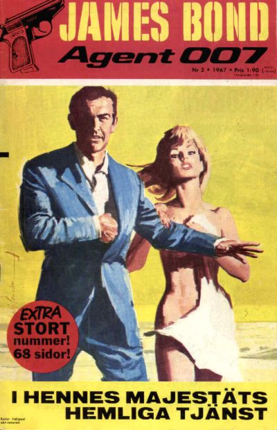 Cover for James Bond (Semic, 1965 series) #3/1967