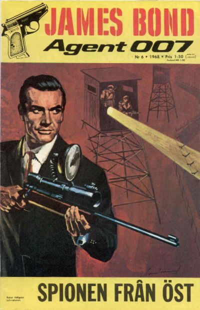 Cover for James Bond (Semic, 1965 series) #6/1968