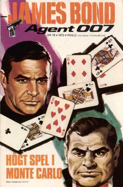 Cover for James Bond (Semic, 1965 series) #18/1972