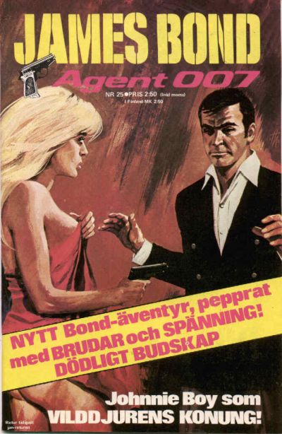 Cover for James Bond (Semic, 1965 series) #25/[1973]