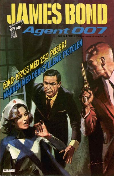 Cover for James Bond (Semic, 1965 series) #34/[1975]