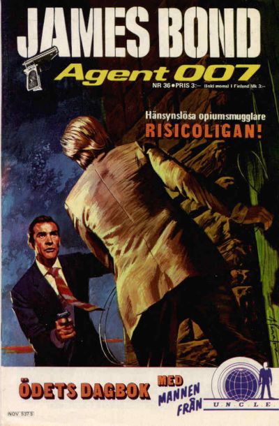 Cover for James Bond (Semic, 1965 series) #36/[1975]