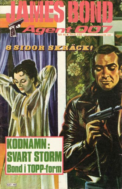 Cover for James Bond (Semic, 1965 series) #40/[1976]