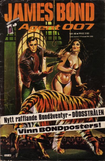 Cover for James Bond (Semic, 1965 series) #48/[1977]