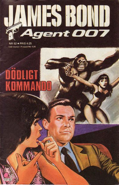 Cover for James Bond (Semic, 1965 series) #52/[1978]