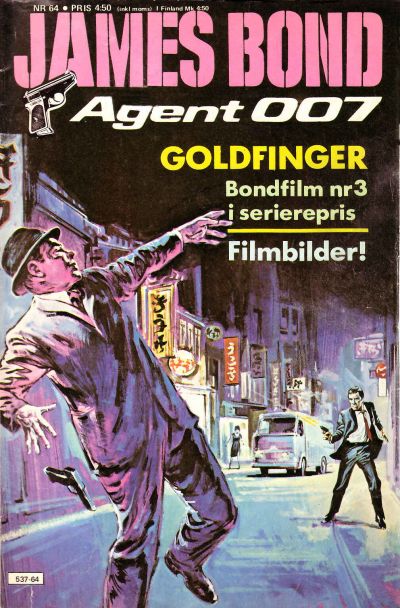 Cover for James Bond (Semic, 1965 series) #64/[1980]