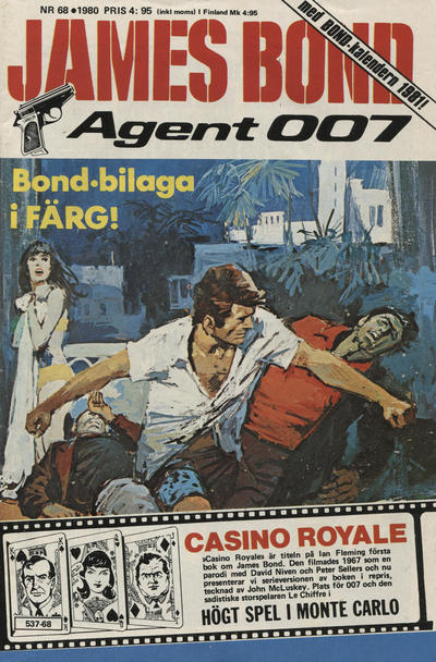 Cover for James Bond (Semic, 1965 series) #68/1980