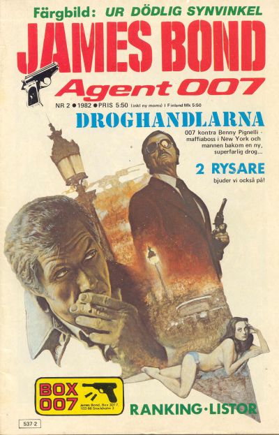 Cover for James Bond (Semic, 1965 series) #2/1982