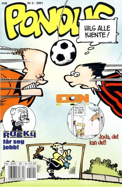 Cover for Pondus (Bladkompaniet / Schibsted, 2000 series) #2/2001