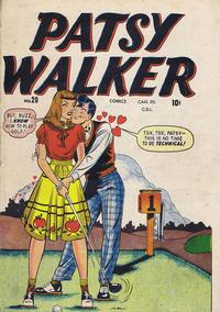 Cover Thumbnail for Patsy Walker (Bell Features, 1949 series) #20