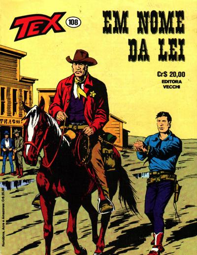Cover for Tex (Editora Vecchi, 1971 series) #108
