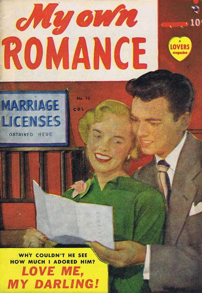 Cover for My Own Romance (Superior, 1949 series) #16