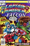 Cover for Captain America (Marvel, 1968 series) #212 [35 cent cover price variant (without a brand)]