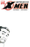 Cover for Astonishing X-Men (Marvel, 2004 series) #17 [Black and White Variant]