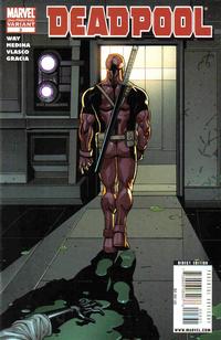 Cover for Deadpool (Marvel, 2008 series) #3 [2nd Print Variant]