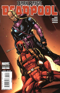 Cover Thumbnail for Deadpool (Marvel, 2008 series) #10 [2nd Print Variant]