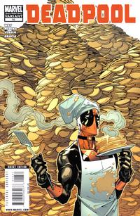 Cover for Deadpool (Marvel, 2008 series) #16 [2nd Print Variant]