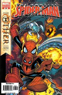 Cover for The Amazing Spider-Man (Marvel, 1999 series) #528 [Variant Edition - Second Printing - Mike Wieringo Cover]