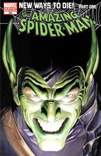 Cover for The Amazing Spider-Man (Marvel, 1999 series) #568 [Variant Edition - Alex Ross Cover]