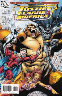 Cover for Justice League of America (DC, 2006 series) #41 [Right Side of Cover]