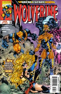 Cover for Wolverine (Marvel, 1988 series) #133 [Direct Edition - 50/50 Split - Erik Larsen Cover]