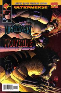 Cover Thumbnail for Night Man vs. Wolverine (Malibu; Marvel, 1995 series) #0 [Limited Super Premium Edition]