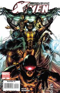 Cover for Astonishing X-Men (Marvel, 2004 series) #25 [2nd Print Variant]
