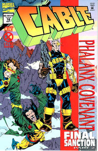 Cover for Cable (Marvel, 1993 series) #16 [Non-enhanced Cover]