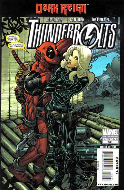 Cover for Thunderbolts (Marvel, 2006 series) #130 [2nd Print Variant]