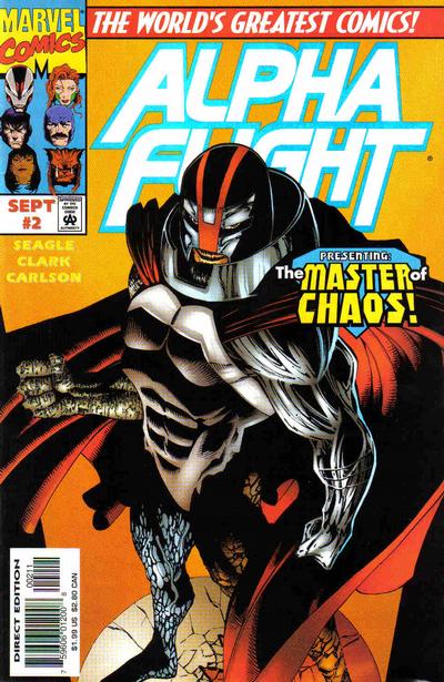 Cover for Alpha Flight (Marvel, 1997 series) #2 [Direct Edition]