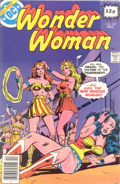 Cover for Wonder Woman (DC, 1942 series) #250 [British]