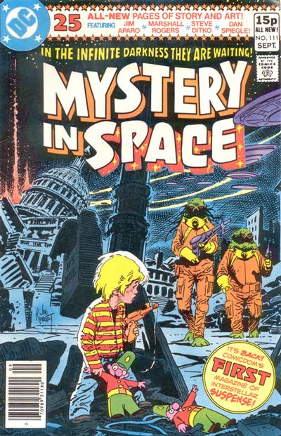 Cover for Mystery in Space (DC, 1951 series) #111 [British]