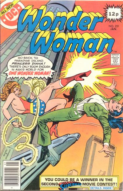 Cover for Wonder Woman (DC, 1942 series) #251 [British]