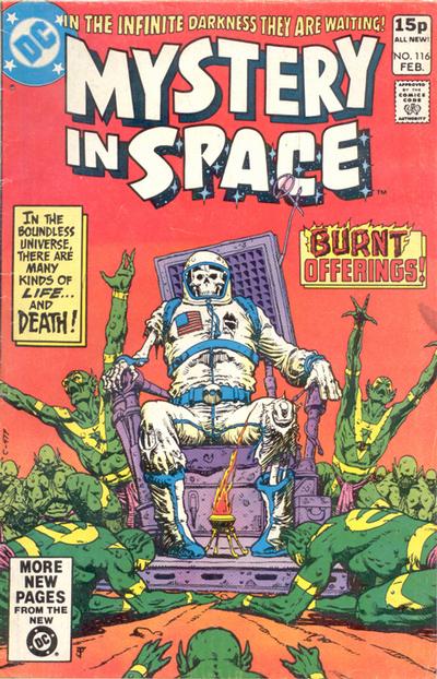 Cover for Mystery in Space (DC, 1951 series) #116 [British]