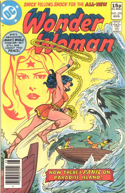 Cover for Wonder Woman (DC, 1942 series) #270 [British]