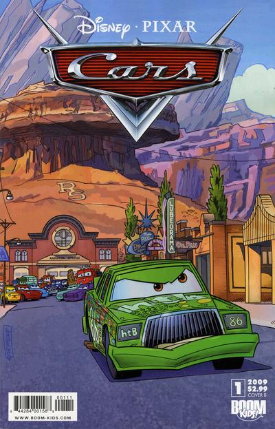 Cover for Cars (Boom! Studios, 2009 series) #1 [Cover B]