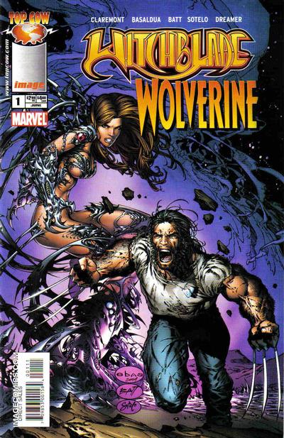 Cover for Witchblade / Wolverine (Image, 2004 series) #1 [Basaldua Cover]