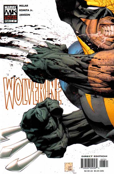 Cover for Wolverine (Marvel, 2003 series) #27 [Quesada Cover]