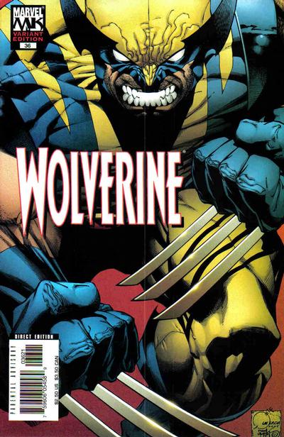 Cover for Wolverine (Marvel, 2003 series) #36 [Variant Cover]