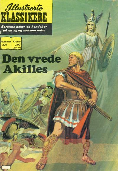 Cover for Illustrerte Klassikere [Classics Illustrated] (Illustrerte Klassikere / Williams Forlag, 1957 series) #220 - Den vrede Akilles