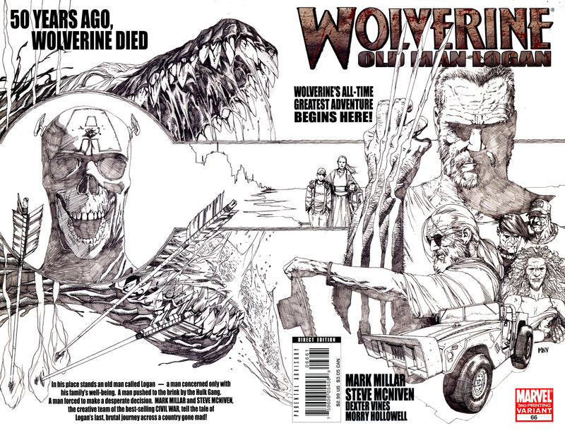 Cover for Wolverine (Marvel, 2003 series) #66 [3rd Print Variant]