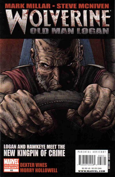 Cover for Wolverine (Marvel, 2003 series) #68 [2nd Print Variant]